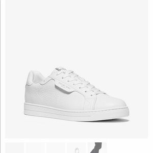 Michael Kors Men’s Keating Pebbled Leather Sneaker